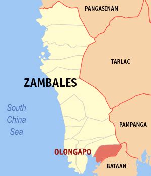 olongapo city map|olongapo city zambales philippines.